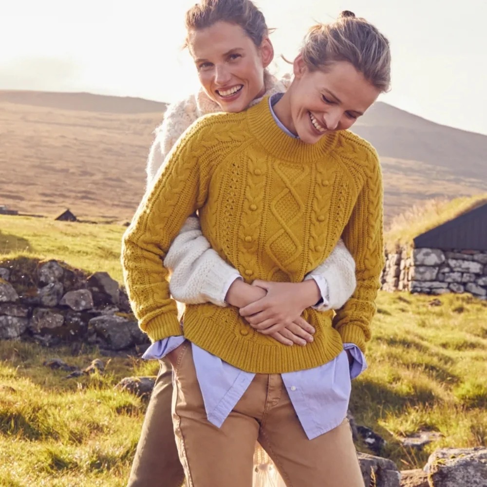 J. Crew Cable Knit Sweater